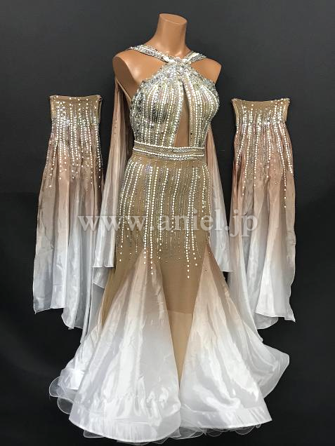 M8094・【IBAN SALGADO】白&ベージュ