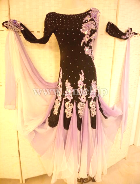 M4525・黒&紫※試着不可