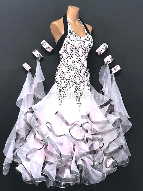 M7288・ピンク&黒※試着不可