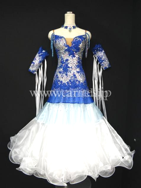 M5206・【Silvia design】青&白