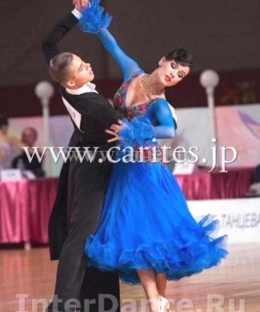 M5207・【EM】青&薔薇