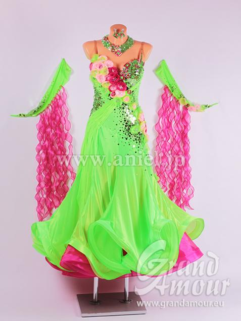 PM2508・黄緑&フーシャピンク