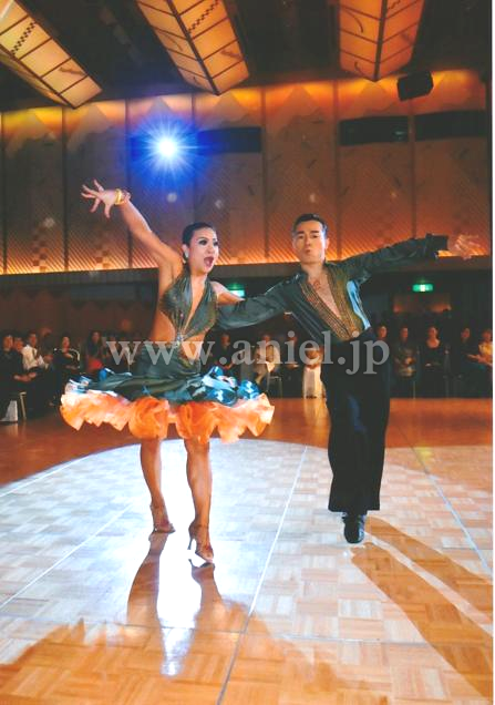 L3294・カーキグリーン&オレンジ※試着不可