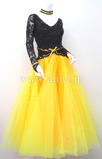 M6016・【タカダンス】黄&黒※試着不可