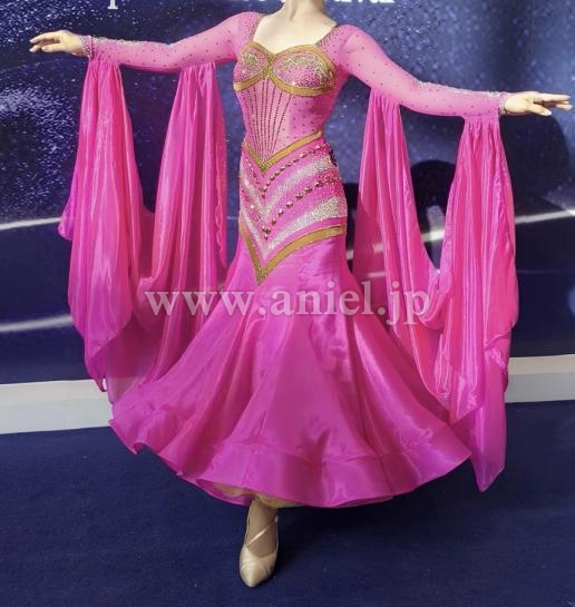 BM9304・ピンク&ゴールド※試着不可