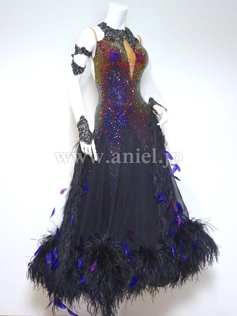 M5252・黒【カチューシャ着用】