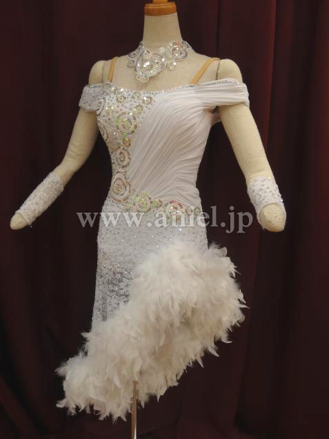 L2747・白&羽根※試着不可