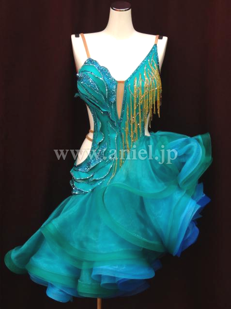 L2749・【EM】ジェード&ブルー【Emerald Cut】