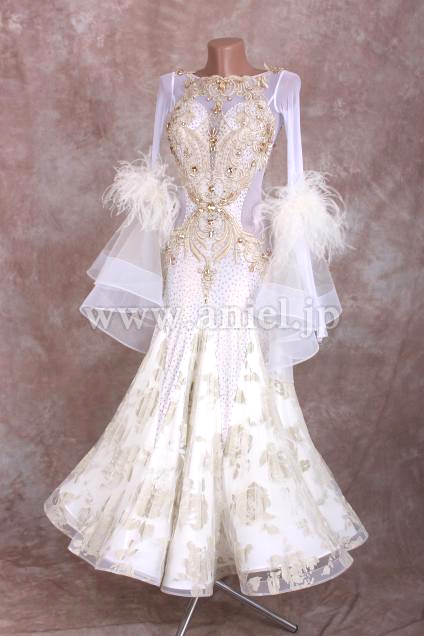 M6550・【NAZAR】白&ゴールド※試着不可