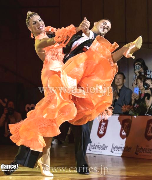 M7272・【Silvia design】オレンジフリンジ【デボラ着用】