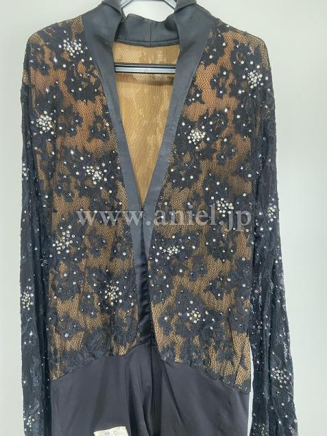 L6733・【SALE】黒男性ラテン衣装※試着不可