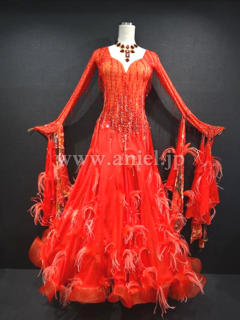 M3171・【Michelini】赤&柄