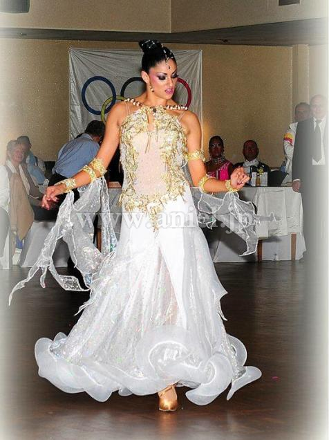 M3090・【Michelini】白&ゴールド