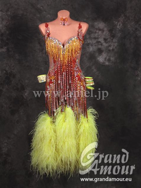 PL1830・ヌードカラー&ライムイエロー