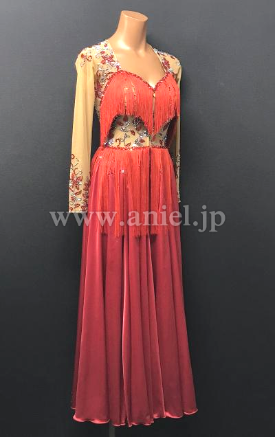 L6330・【gentil】赤パソドレス