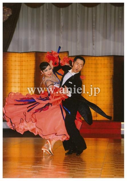 M5229・赤&ベージュ