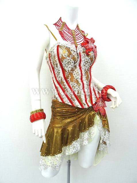 L2783・【半額セール】 茶&白 ※試着不可