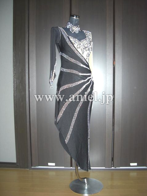 L2304・黒&ベージュ