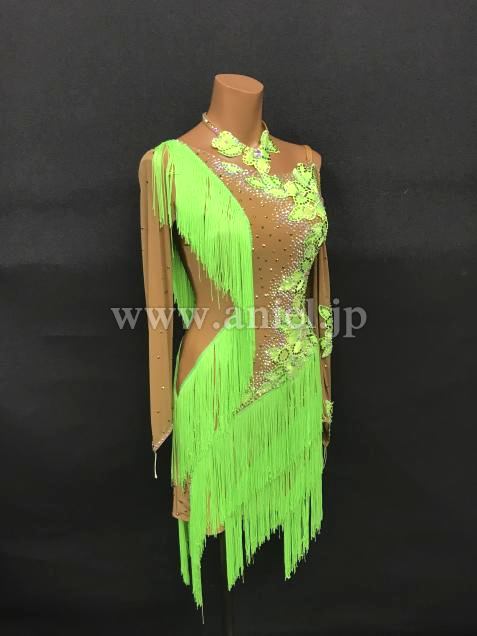 L6460・ベージュ&緑