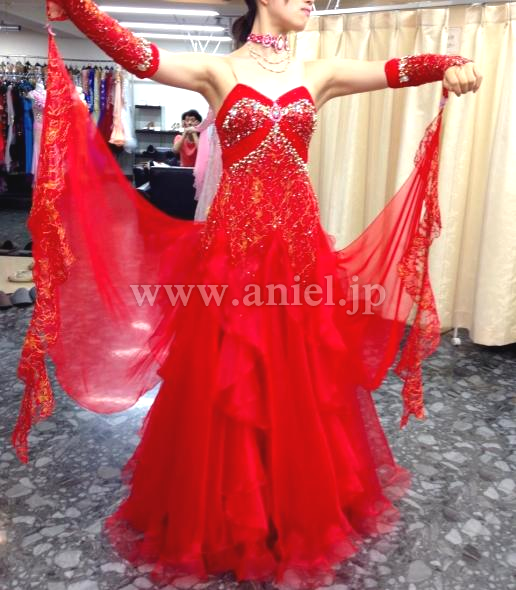 M3808・赤&ゴールド