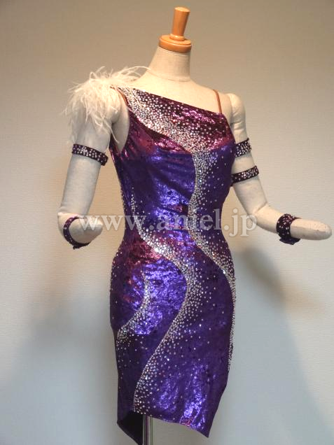 L2768・紫&白・※試着不可