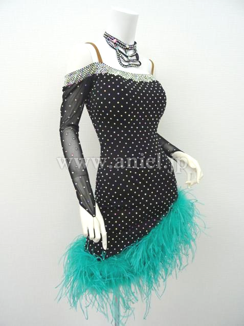 L3733・黒&緑※試着不可