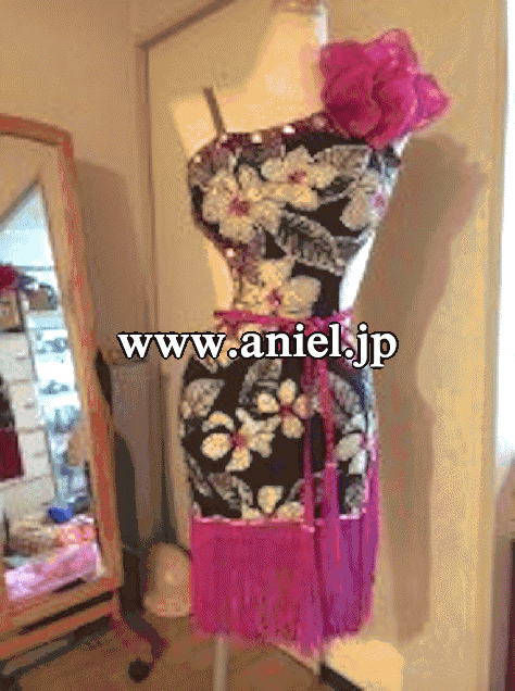 L1363・黒&ピンク※試着不可