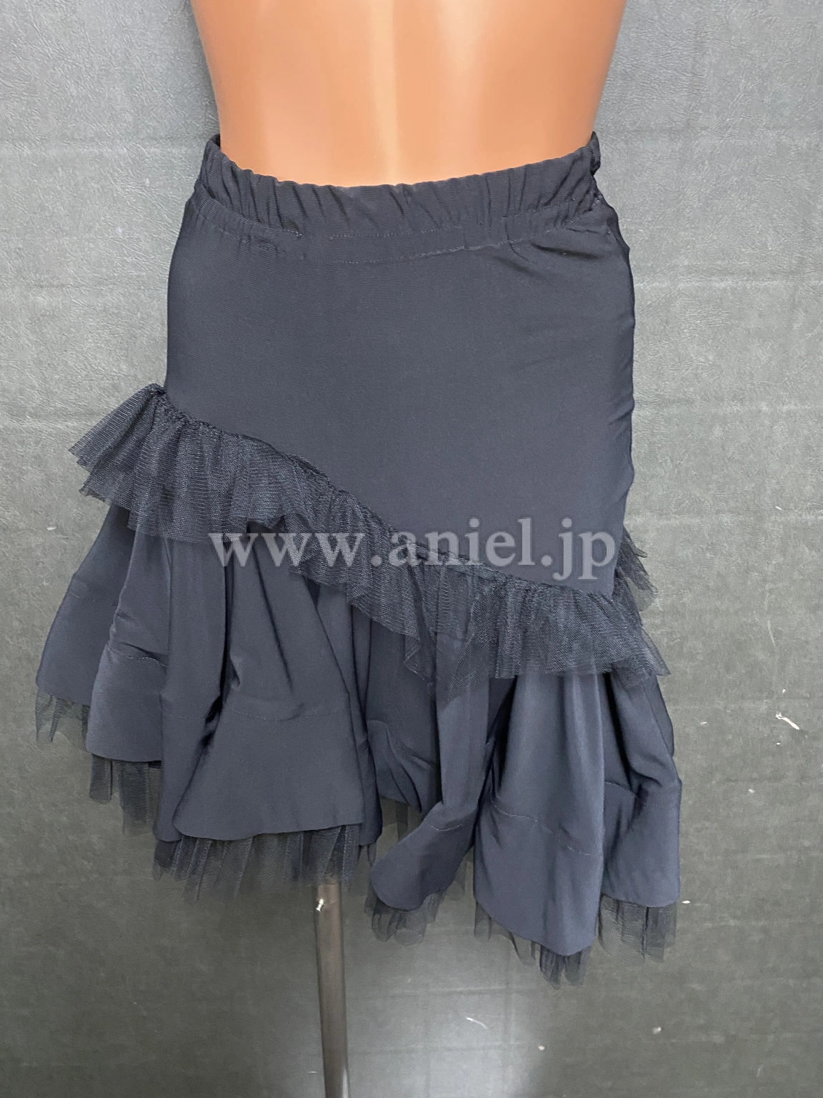 【gentil】黒スカート4350【中古】