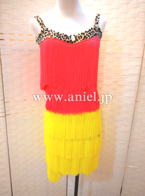 L2316・オレンジ&イエロー※試着不可