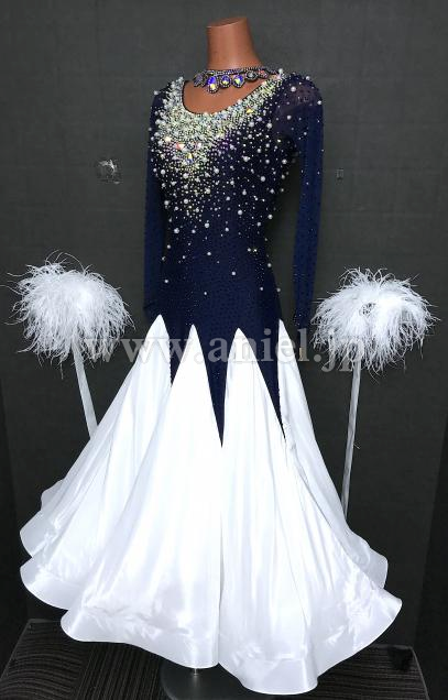 B115・ネイビー&ホワイト