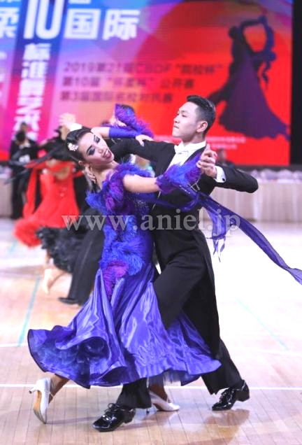 M6107・【TID】青&紫羽根