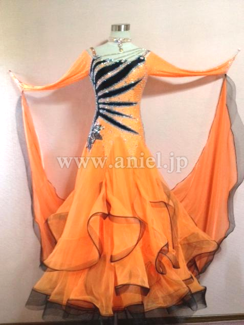 M1198・オレンジ&黒　　　　　　　