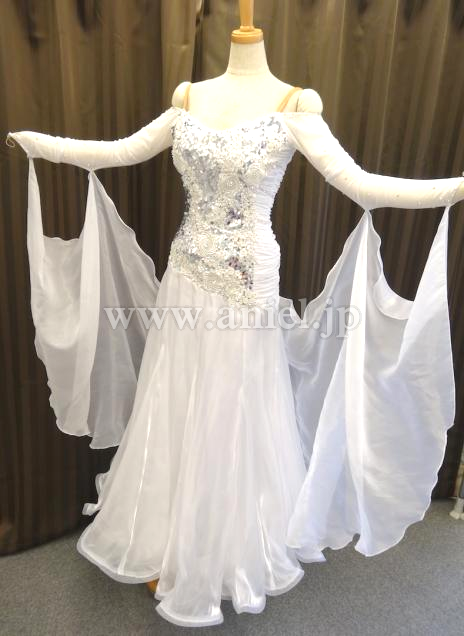 M2565・白&シルバー