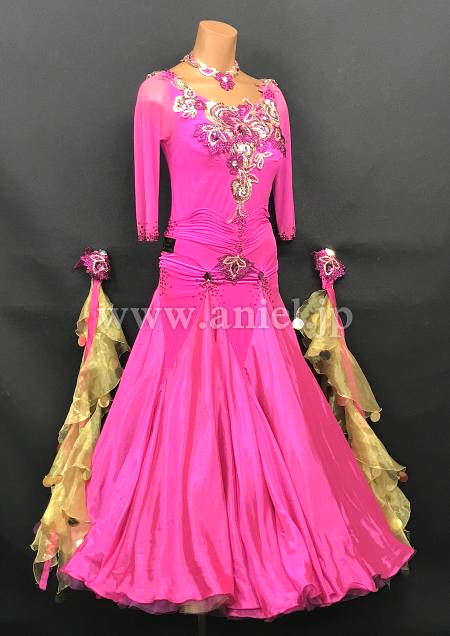 M8127・【Felicia】ピンク&ゴールド