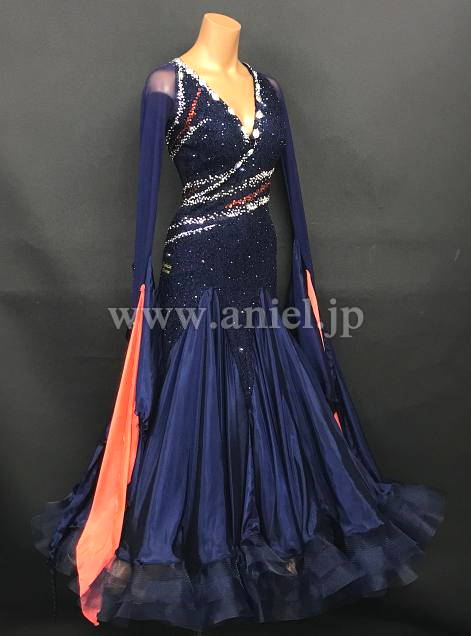 M8128・【Felicia】ネイビー