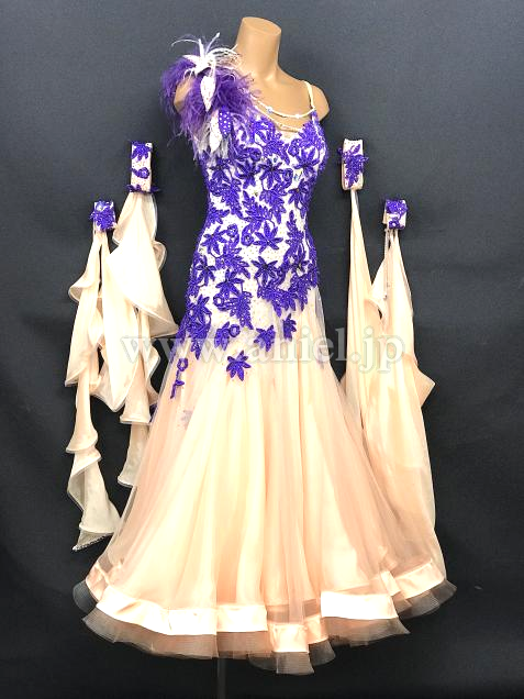 M8135・【Felicia】シャンパンピンク&紫