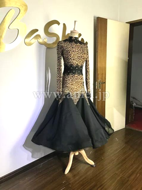 M4678・レオパード&黒※試着不可