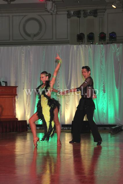 L5442・レモンイエロー&黒【タカダンス】※試着不可