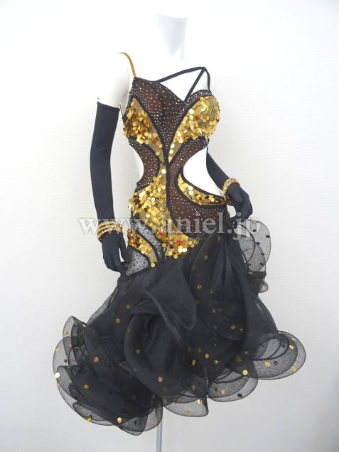 L3743・黒&ゴールド