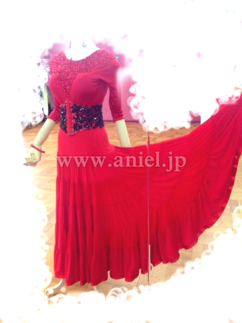 L1851・赤&黒パソドレス