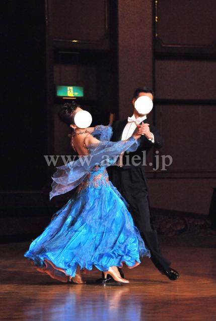 M116・【半額セール】ブルー&サーモンピンク※試着不可