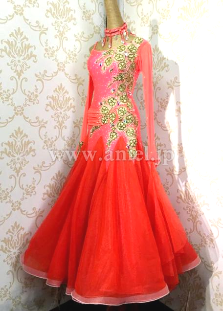 M3834・ピンクグレープフルーツ&赤※試着不可