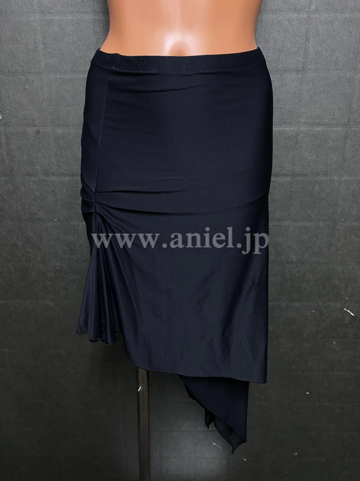 【エスパン】黒スカート3972【中古】