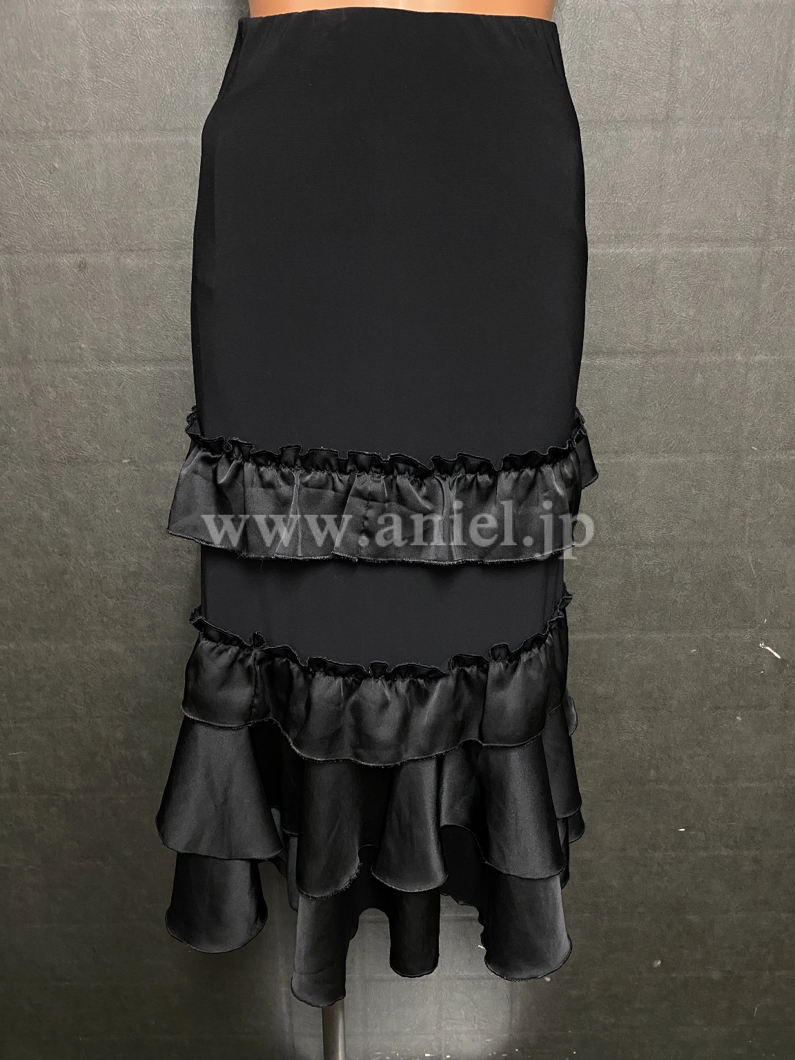 【タカダンス】黒スカート3971【中古】