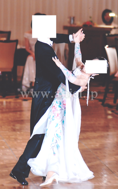 M4667・【Sapiel】白&花柄