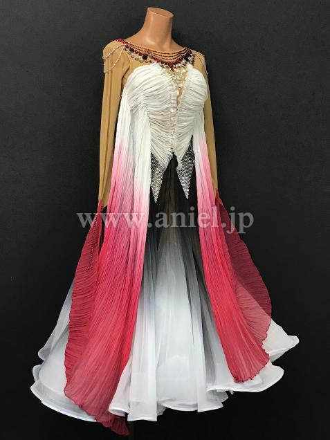 M7331・【Katerina】ピンク&白&黒