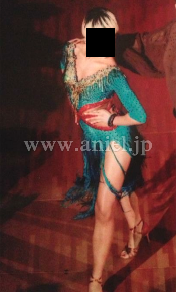 L3318・ジェード&オレンジ