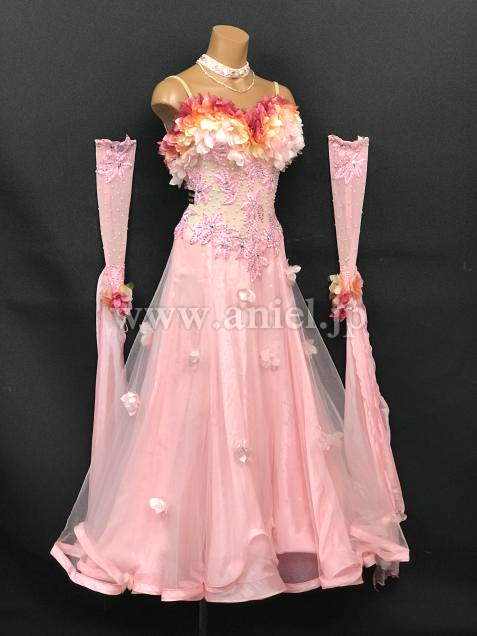 M8154・【Felicia】ピンク&花