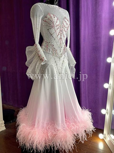 M7405・【Art altera】白&ピンク