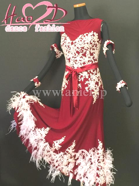 L2793・ワインレッド&ベビーピンク